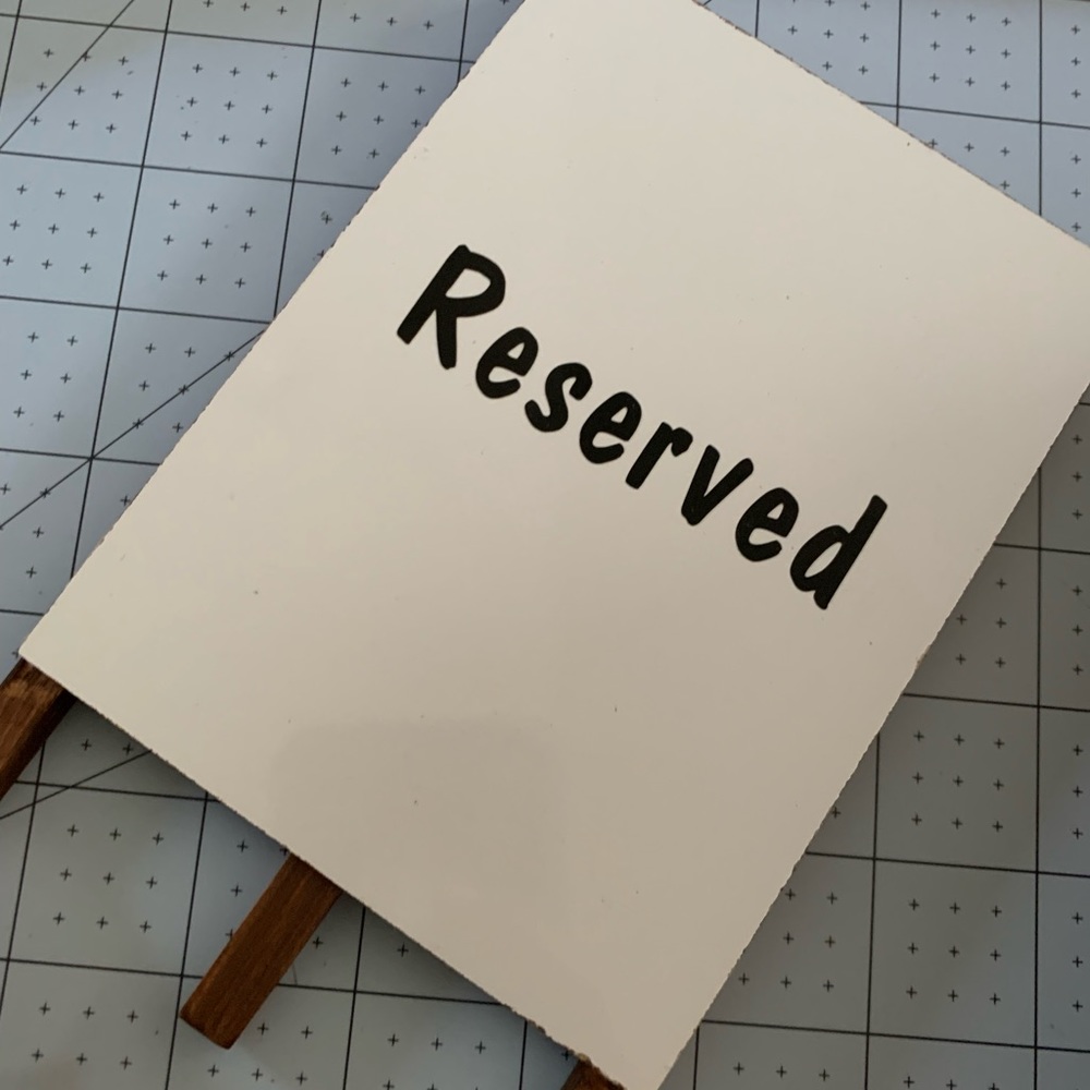 Table Signs - Picture 3 of 3